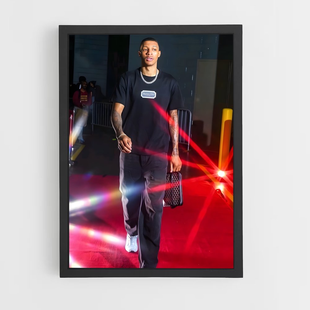 Poster Le Tapis Rouge – affiche Basketball (vue 2)